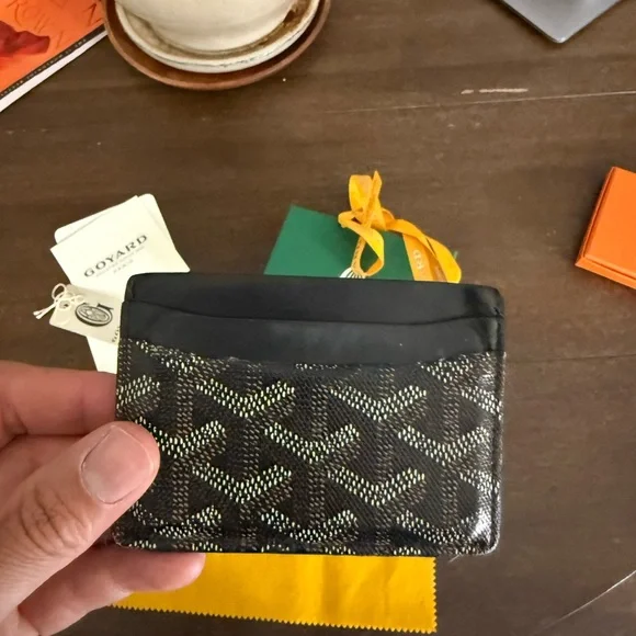 Goyard Black and Gray Card Holder - Picture 4 of 6
